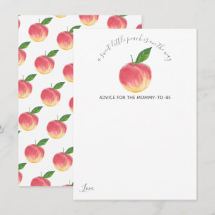 Carte Conseil Petit Baby shower doux