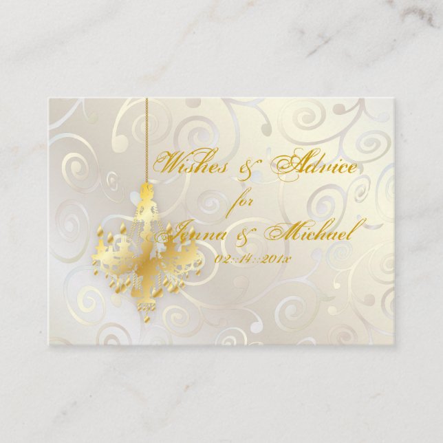 Carte Conseil PixDezines Cupcake Swirls+Chandelier~Cartes de con (Devant)