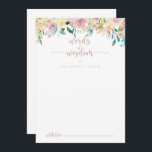 Carte Conseil Rose Gold Spring Floral Mariage Paroles de sagesse<br><div class="desc">Cette carte de conseil rose fleurie de printemps mariage des mots de sagesse est parfait pour un mariage rustique. Le design présente une multitude de pivoines colorées et de feuillage vert, soigneusement groupés en bouquets de charme, inspirant la beauté naturelle. Ces cartes sont parfaites pour un mariage, une douche nuptiale,...</div>