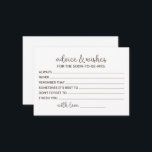 Carte Conseil Souhaite Que L'Épouse Soit<br><div class="desc">Conseils Cartes De Mariée,  Conseils Fête des mariées,  Conseils Pour Le Bientôt Être Mme,  Souhaite Que L'Épouse Soit</div>