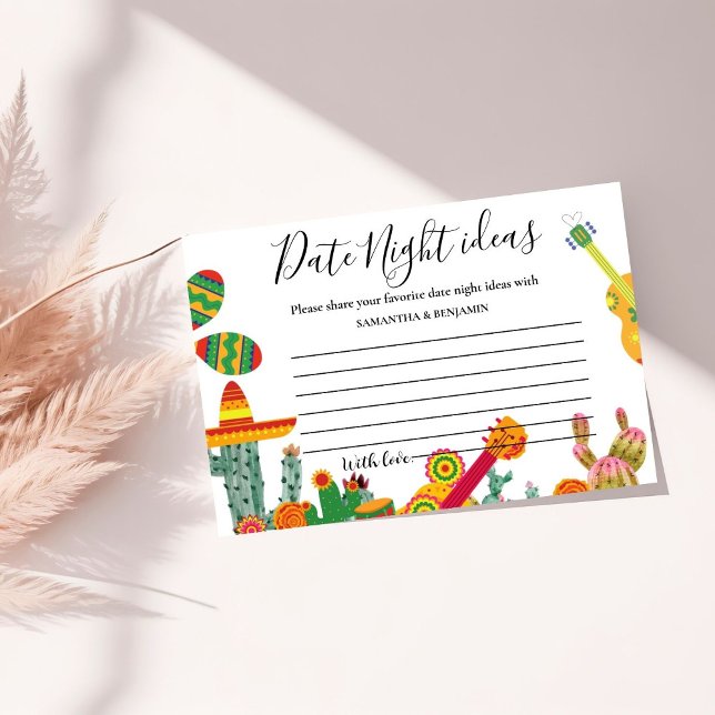 Carte Conseil Taco Bout Love Mexicaine date nuit idées (Créateur téléchargé)