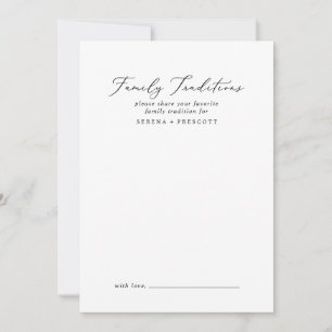 Carte Conseil Traditions familiales de la calligraphie noire