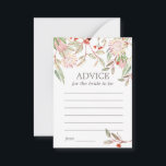 Carte Conseil Une mariée de fleurs australiennes rustiques pour<br><div class="desc">Rustic Australian Flowers Bride pour être la carte de conseil.</div>