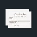 Carte Conseil Vœux De Mariée<br><div class="desc">Cartes De Conseils Pour La Mariée,  Conseils Pour La Fête De Mariage,  Conseils Pour La Future Mme,  Vœux De Mariée</div>