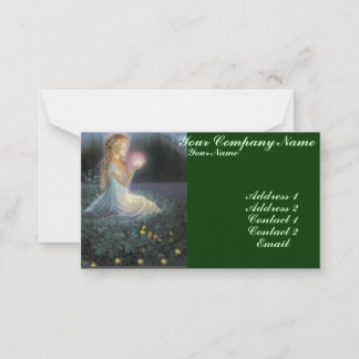 Carte Conseil Voeux parmi les fleurs