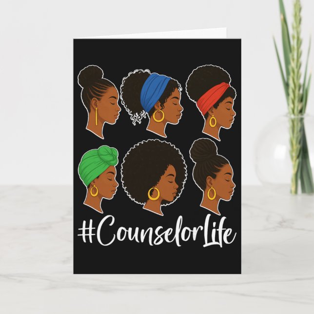 Carte Conseiller de vie - Mois de l'histoire des Noirs C (Devant)