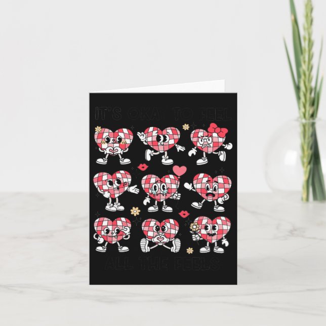 Carte Conseiller Scolaire Saint-Valentin C'est Okay De R (Devant)