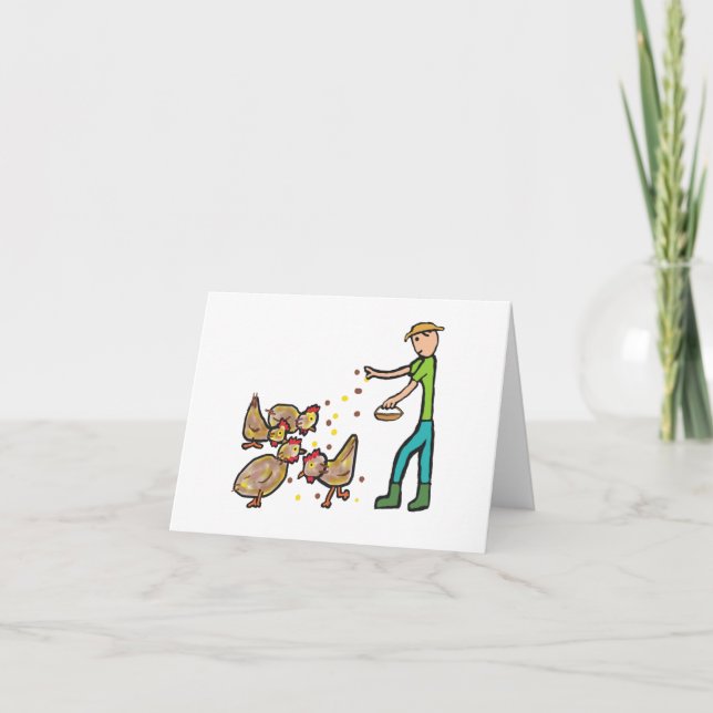 Carte Conservation du poulet (Devant)