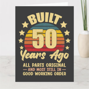 Carte Construit il y a 50 ans Toutes les pièces d'origin