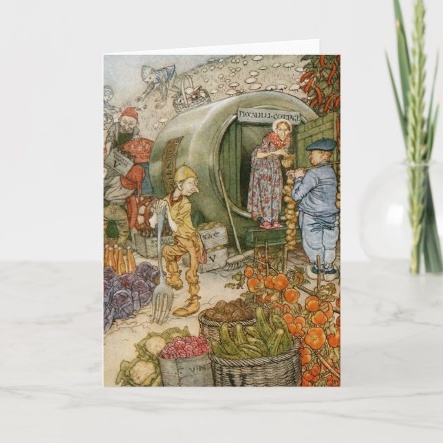 Carte Conte de fées anglais (blanc à l'intérieur) (Devant)