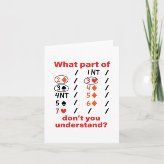 Carte Contrat Pont Grand Chelem Offre en double