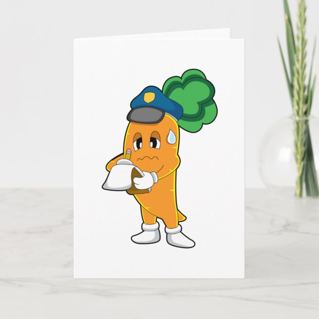 Carte Contrevenant à la circulation Carotte P.V. de stat (Devant)