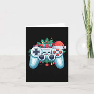 Carte Contrôleur de jeu Santa Hat Noël Jeu de Noël X mas