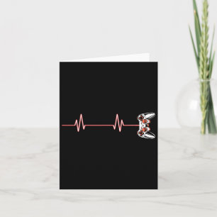 Carte Contrôleur De Jeux Vidéo Cool Heartbeat Pour Nerdy