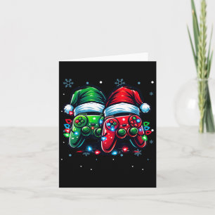 Carte Contrôleur Santa Hat Jeu de Noël Jeu de Noël X-mas