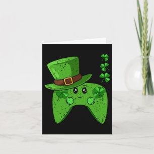 Carte Contrôleur Shamrock Jour de la Saint Patrick jeu G