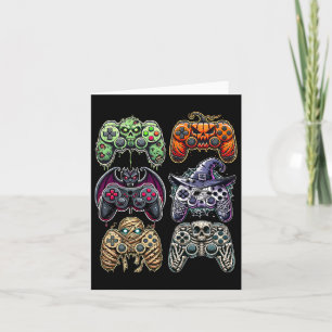 Carte Contrôleurs de jeux pour maman Zombie Skeleton Hal