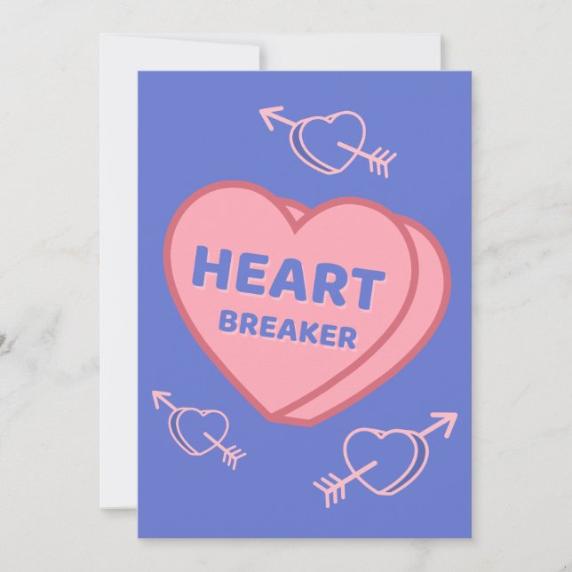 Carte Conversation Heart Breaker (Devant)