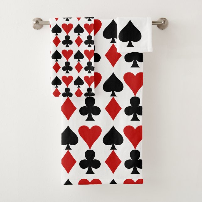 Carte Convient Design Ensemble de serviettes de ba (En situation)