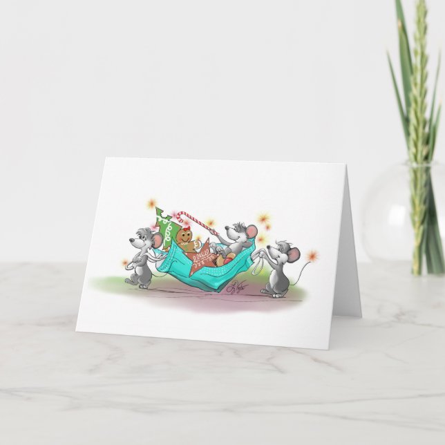 Carte Cookie de Noël Heist (Devant)