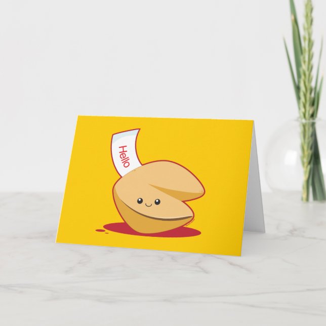 Carte Cookie Fortune (Devant)