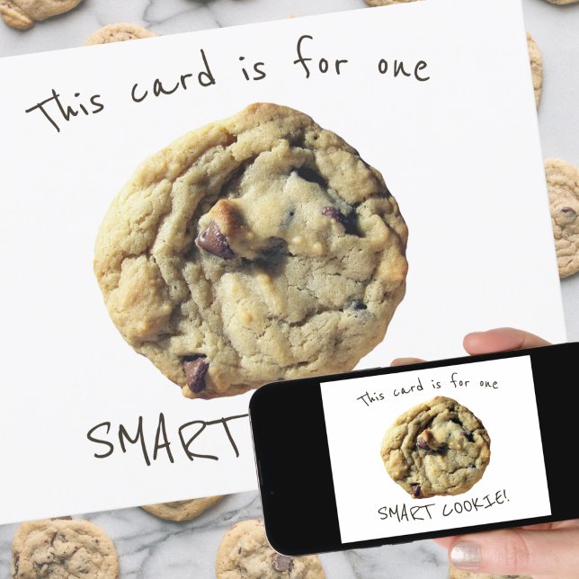 Carte Cookie intelligent amusant pour les étudiants de l (Créateur téléchargé)
