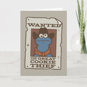 Carte Cookie Monster Poster Recherché