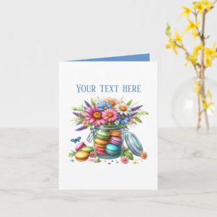 Carte Cookies amusants dans un bocal personnalisable