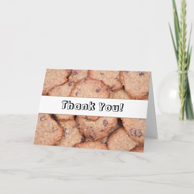 Carte Cookies d'administration Merci (Devant)