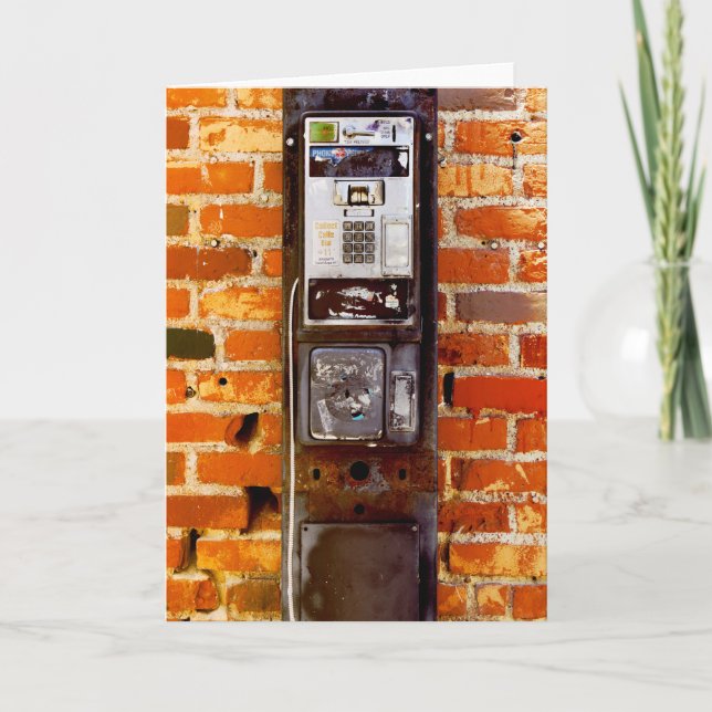 Carte Cool Abandon du téléphone payant (Devant)