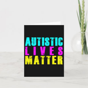 Carte Cool Autistic Vit Sensibilisation sur l'autisme Ca