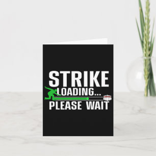 Carte Cool Bowling Art Pour Hommes Femmes Bowler Bowling