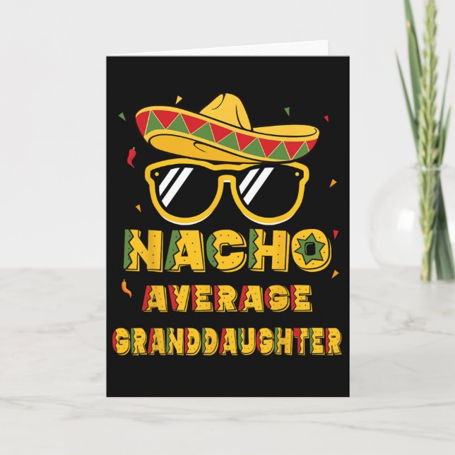 Carte Cool Cinco De Mayo Nacho Filleul Moyen Som (Devant)