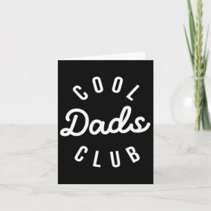 Carte Cool Dads Club Funny Papa Fête des pères Famille M