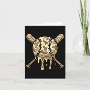 Carte Cool de base-ball Camo Baseball Bateaux Boys Sport