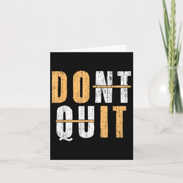 Carte Cool Do It Affiramation Ne Quitte Pas L'Inspecteur (Devant)