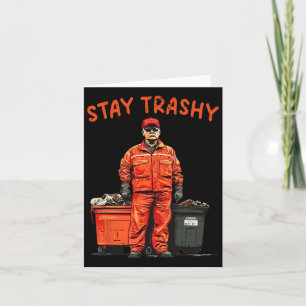 Carte Cool Donald Trump Garge Séjour Trashy Funny Mega T