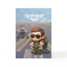 Cool Funny Top Dad Father’s Day Card