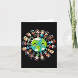 Carte Cool Jour des terres 2025 Tee Enfants Parents Ense