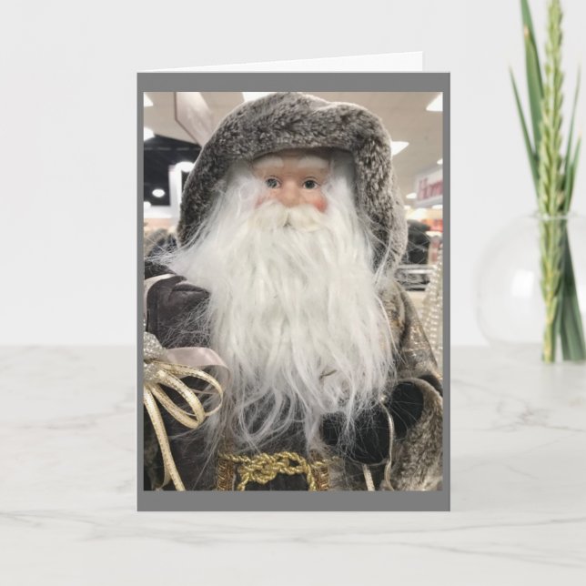 CARTE **COOL PÈRE NOËL DIT MERRRRY NOËL** (Devant)