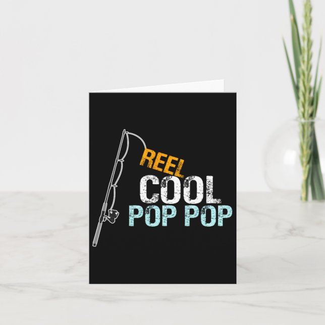 Carte Cool Pop Poppop Cadeau De Grandgirl Grands (Devant)
