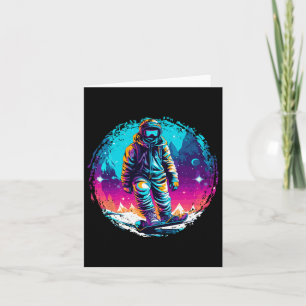 Carte Cool Pour Snowboard Et Ski Lover Dans Le Moun Blan