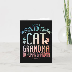 Carte Cool Promu À Grand-Mère Pour Maman Nouveau Grand-M