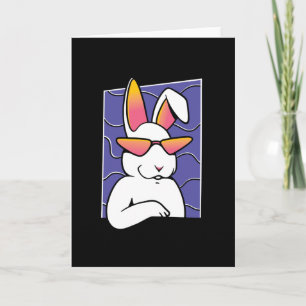 Carte Cool Retro rabbir