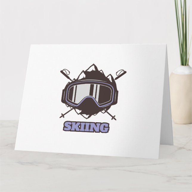 Carte Cool Ski Helmet  (Devant)
