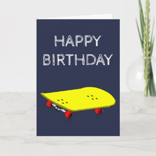 Carte Cool yellow skateboard