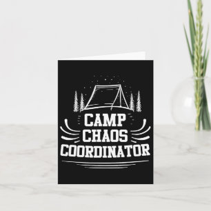 Carte Coordinateur du camp Chaos - Camp d'aventure d'été