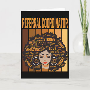 Carte Coordonnateur de recommandation Mois de l'histoire