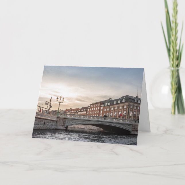 Carte Copenhague Danemark (Devant)