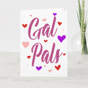 Carte Copines Joyeuse Galentines Day Saint-Valentin Amou